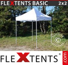Market tent Basic, 2x2 m White
