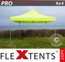 Market tent PRO 4x4 m Neon yellow/green