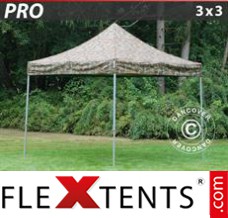 Market tent PRO 3x3 m Camouflage/Military