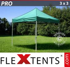 Market tent PRO 3x3 m Green