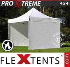 Market tent Xtreme 4x4 m White, incl. 4 sidewalls