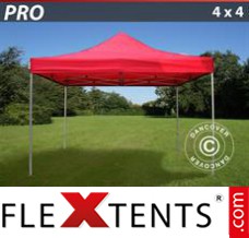Market tent PRO 4x4 m Red