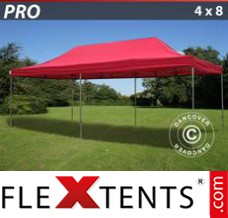 Market tent PRO 4x8 m Red
