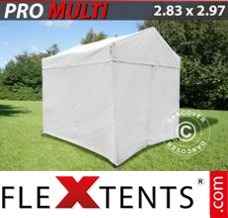 Market tent Multi 2.83x2.97 m White, incl. 4 sidewalls