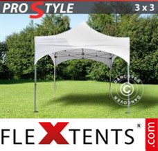 Market tent PRO "Arched" 3x3 m White