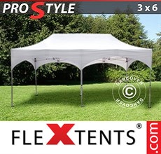 Market tent PRO "Arched" 3x6 m White