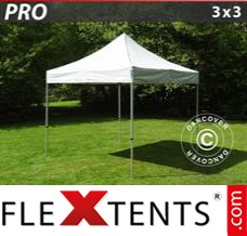 Market tent PRO 3x3 m Silver