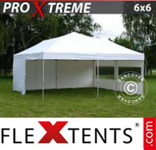 Market tent Xtreme 6x6 m White, incl. 8 sidewalls