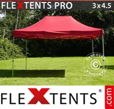 Market tent PRO 3x4.5 m Red