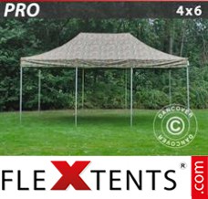 Market tent PRO 4x6 m Camouflage/Military