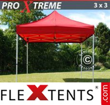 Market tent Xtreme 3x3 m Red