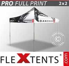 Market tent PRO with full digital print, 2x2 m
