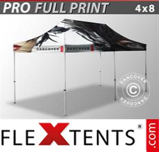 Market tent PRO with full digital print, 4x8 m