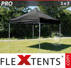 Market tent PRO 3x3 m Black