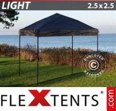 Market tent Light 2.5x2.5 m Black
