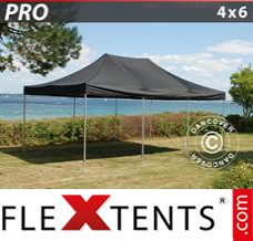 Market tent PRO 4x6 m Black