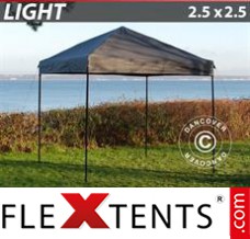 Market tent Light 2.5x2.5 m Grey